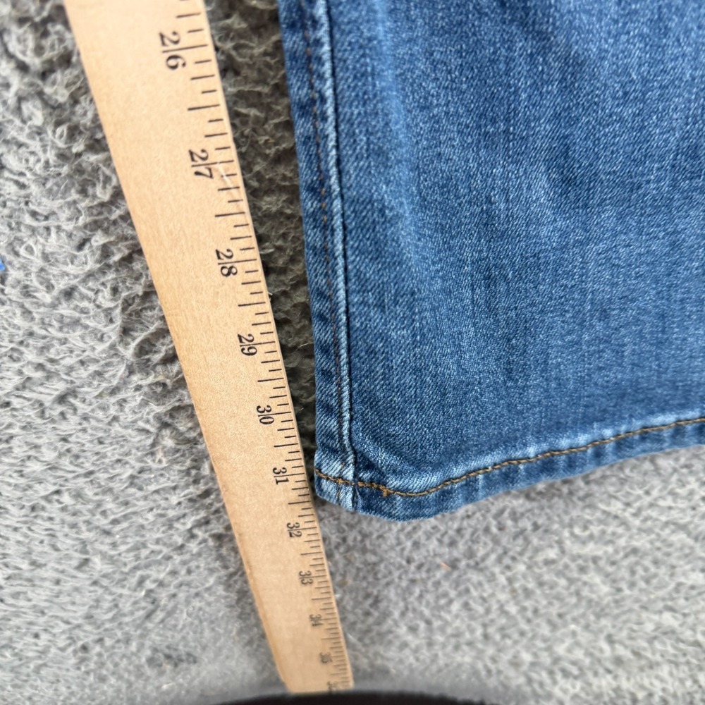 Lee Secretly Shapes Jeans Womens 14 Blue Cotton Denim Bootcut Mid Rise Stretch - Picture 10 of 12